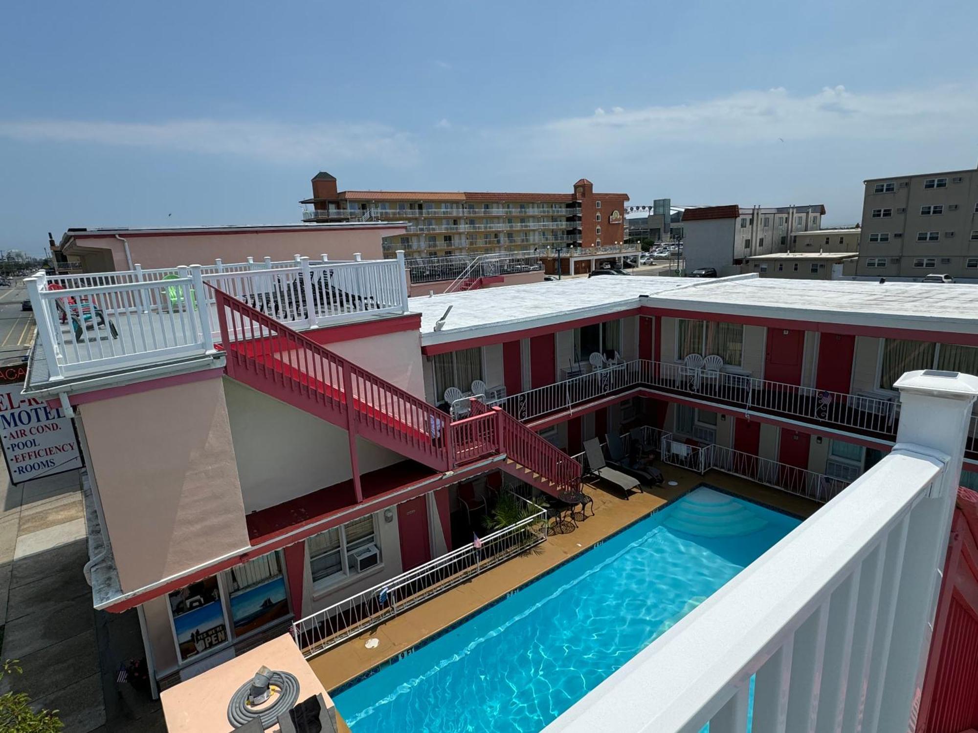 El Ray Motel Wildwood Buitenkant foto